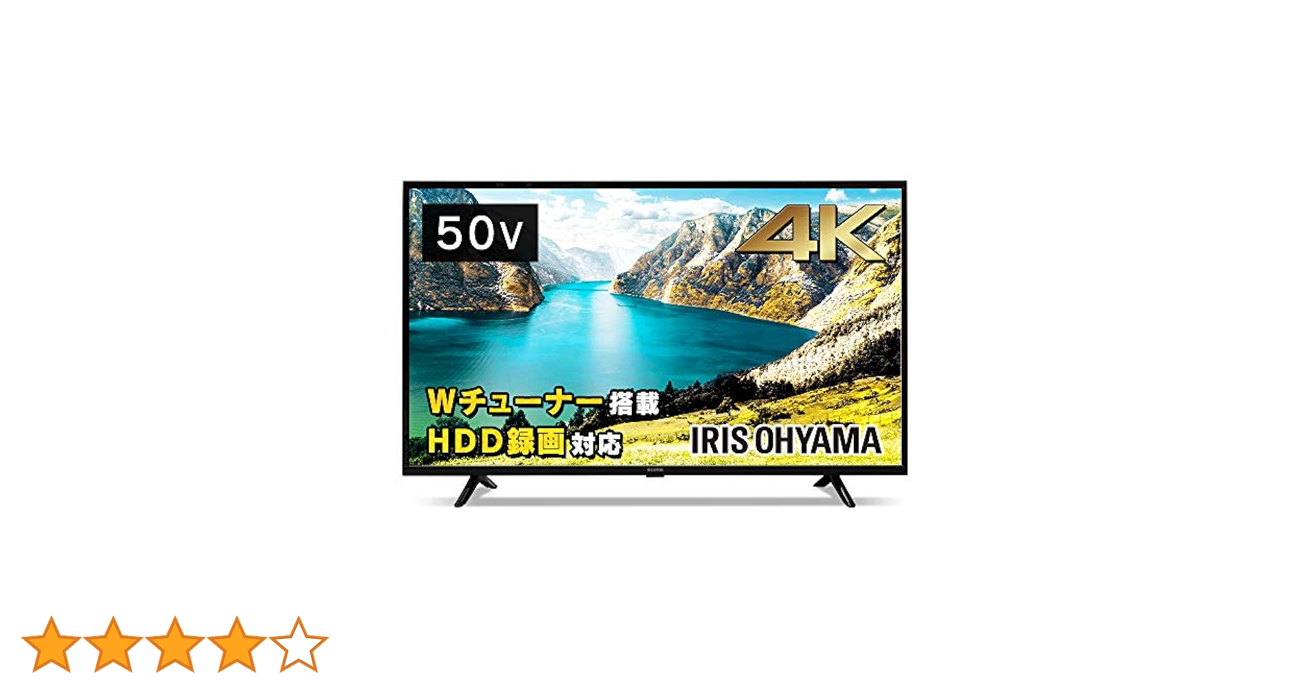 新品半額★ 中古美品壁掛け★アイリスオーヤマ　4K液晶テレビ50UB10P Amazon.co.jp: アイリスオーヤマ 50V型 4K対応 液晶テレビ